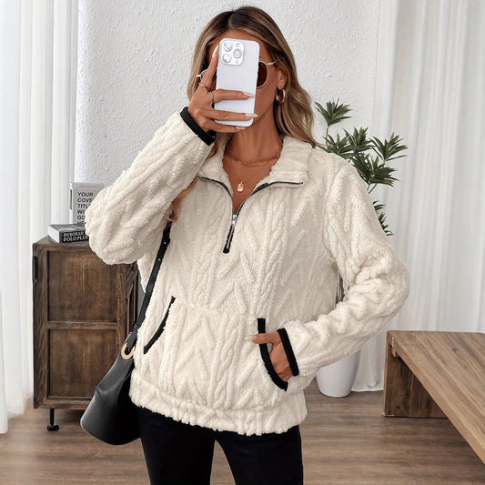 Alpine - Camisola Macia de Fecho