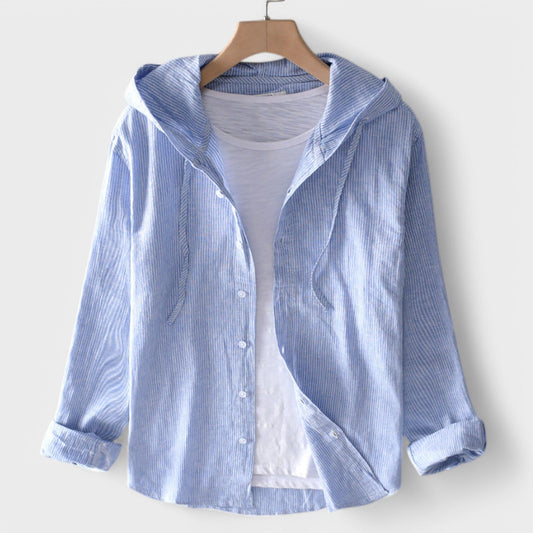 Clara - Blusa de Algodão com Capuz