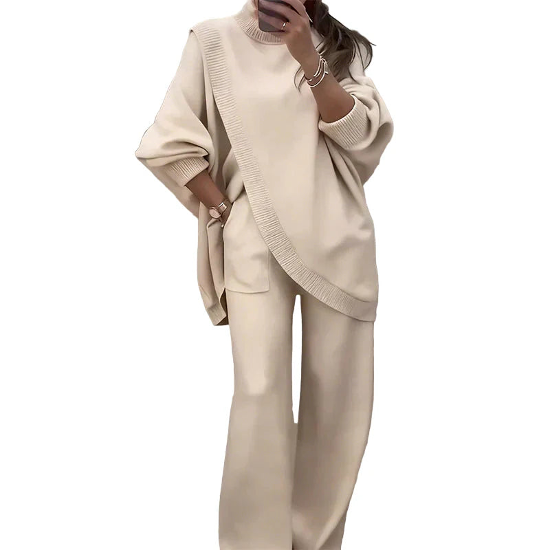 OLIVE™ – CONJUNTO DE MALHA ELEGANTE 2 PEÇAS